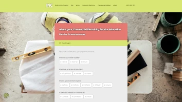 INC Utilities website - lead generation web design by Outside5