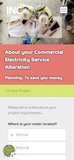 INC Utilities website - responsive web design by Outside5